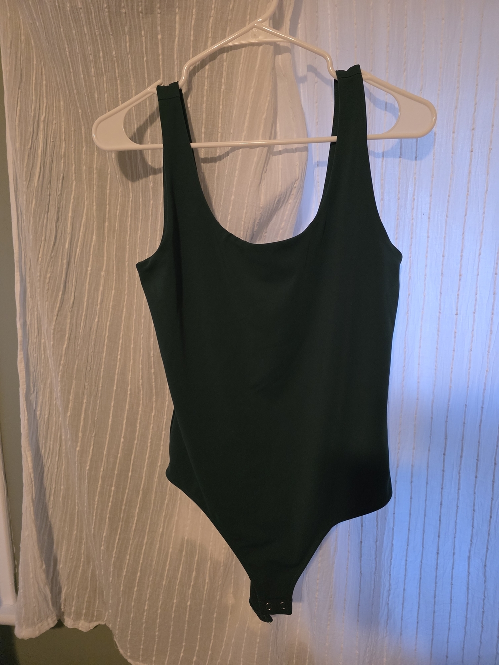 Express Dark Green One-Piece Bodysuit